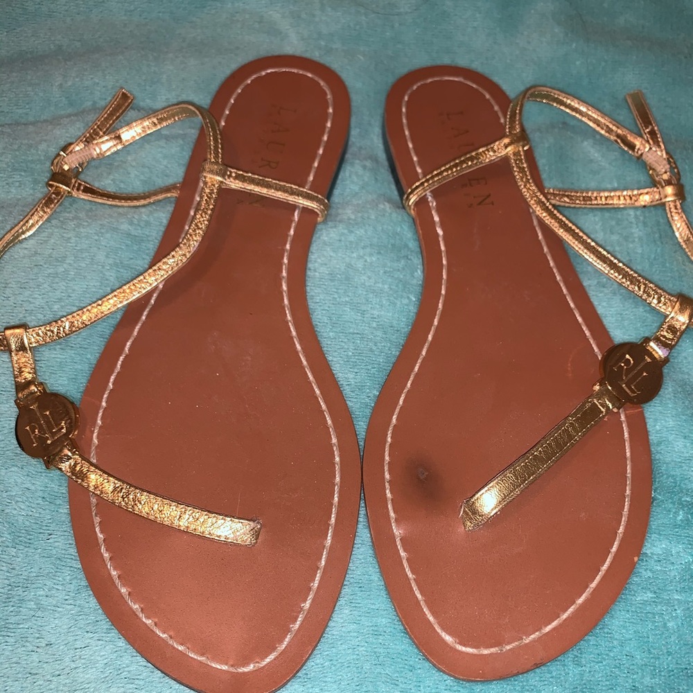 2 pairs of Ralph Lauren sandals - Picture 6 of 8